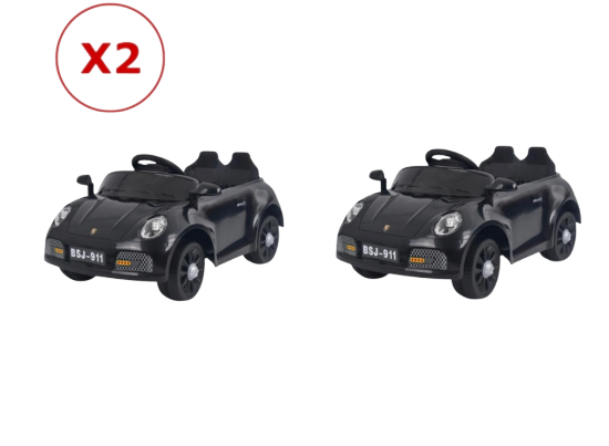 صورة (سيارتين) بورش أطفال كهربائي